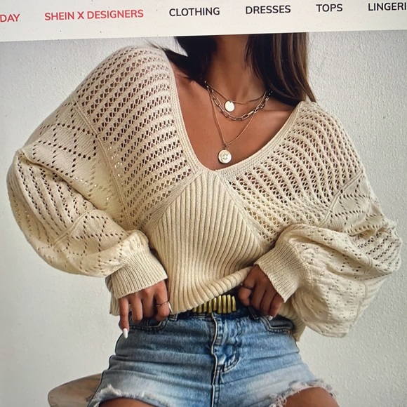 Knit sweater - Picture 1 of 5